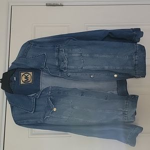 Michael Kors Plus Size Jean Jacket
